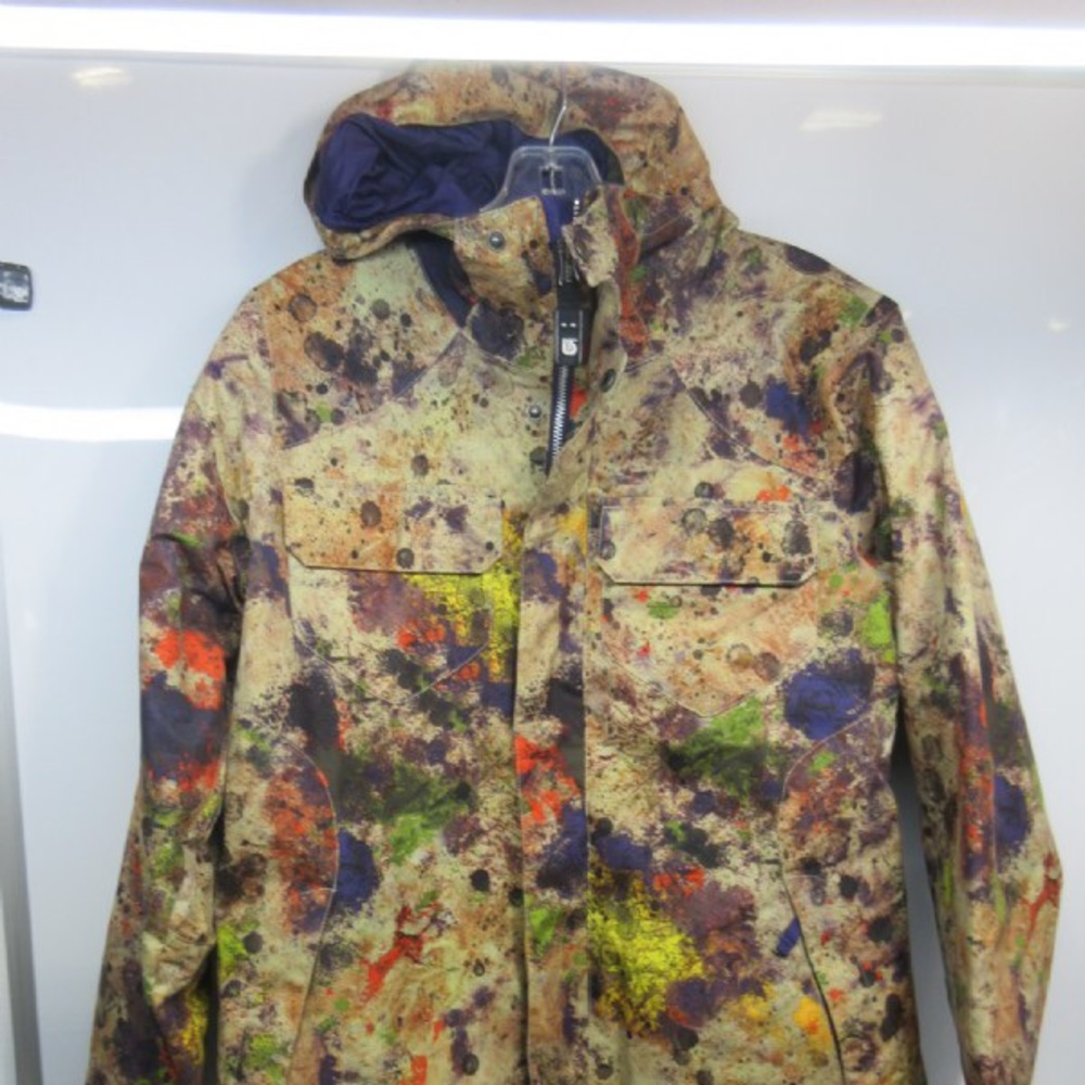 Burton Ski/Snowbird Paint Splatter Jacket